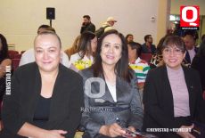 Claudia Donaji, Martha Bermúdez y Araceli Carmona