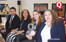 Luis Cuellar,  Bere Mireles, Adanely Alba y Verónica Mojica