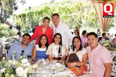 Isaac Palafox,  Angélica Rivera, Almendra Acosta, Cynthia Hernández y Fernando Valdéz