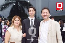 Esther Vázquez, Diego Gómez y Luis Gerardo Gómez