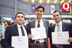 José Luis Hernández, Abraham Quiroz y Jorge Gallardo
