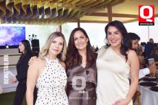 Marthaly Hernández,  Claudia Flores y Renata Cano