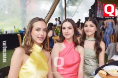 Miroslava Mena, Luciana Padilla y Natalia López