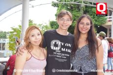 Vania Carbajal,  Enrique Carbajal y Sarah Sandoval