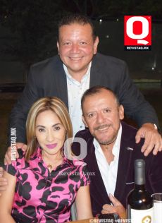 Mónica Rocha, Eduardo Ramírez y Lic. Raúl Fernández