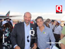 Patricio Slim Domit y Gerardo Aguirre