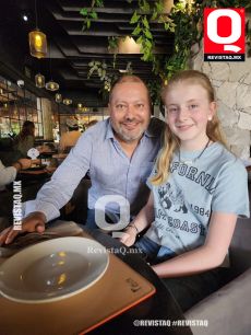 Carlos Braghiroli y Sophia Braghiroli Ascencio