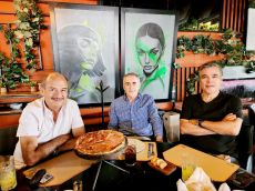 Gerardo González, Luis Genco y Carlos Pons González