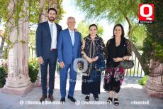 Eduardo Sojo, Óscar Sojo, Miralda de Sojo y Melissa Sojo