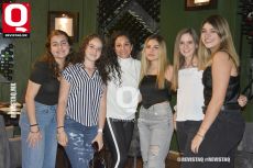 Rocío Erales, Fátima Vega, Sofía Yáñez, Sofía Reynoso, Andrea Noriega y Cristina González