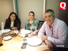 Sofía Esquivel, Lorena Maldonado y Carlos Esquivel