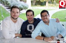 Diego Montes de Oca, Juan Ángel Solís y Diego Hernández