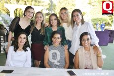 Priscilla Torres, Nayeli Mejía, Norma Rodríguez, Grisell Escobedo, Lorena Hernández, Claudia Campos, Mariana Arroyo y Nataly Porras