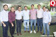 Rafael Romero, Siloe Obregón, Fidel Meza, Ricardo Portillo, Jorge Díaz, Orlando García e Ian Kornhauser