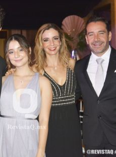 Paulina Rincón, Paola Uriarte y Manuel Rincón
