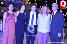 Paulina Rueda, Jessica Rueda, Roberto Rueda, Paty Rueda y Roberto Rueda