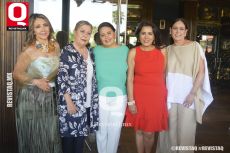 Anlore Romo, Lolita Bretchtneider, Elizabeth Romo, Ana Lorena Luna y Maricarmen Varela