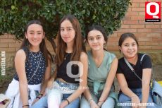 Constanza Reynoso, Caro Soto, Pau Guzmán y Xime Navarro
