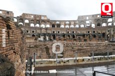 El Coliseo Romano, o Anfiteatro Flavio, fue edificado en el siglo I d.C.