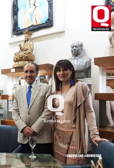 Gabino Fernández y Malu Villegas en La Condesita