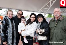 A   Monste Esquerra, Luis Carlos Origel, Monse Origel y familia