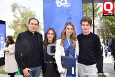 Uriel Miranda, Esther Cervantes, Valeria Miranda y Uriel Miranda