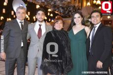Juan Antonio Gómez Álvarez, José Antonio Gómez León, Claudia León Navarro, Mariana Valentina Lerma y Juan Antonio González