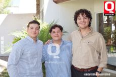 José Emilio Ramón, Jorge Esteban Ramírez y Luigi Ramírez