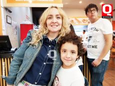 Fernanda Olavarrieta e hijo