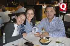 Natalia Padilla, Araceli Muñoz y Arq. Hector Padilla