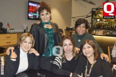 Olga Zárate, Martha Romo, Irma Fuentes, Martha Hernández y Gloria Alcaraz