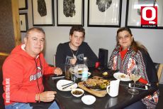 Pepe Fonseca, Luis Adrián Fonseca y Laura Tejada