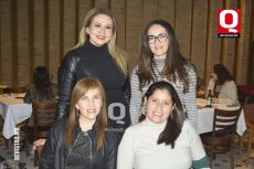 Vianey Romero, Jessica Muñoz, Ivonne Silva y Verónica Amezquita