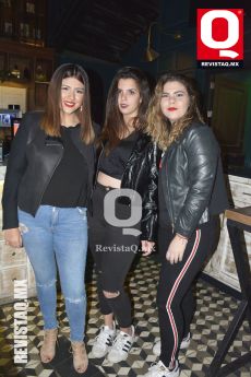 Ximena Díaz, Sofía Piñón y Fernanda Garza