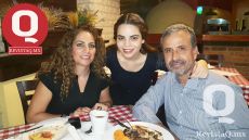 Yolanda Ángel, Mariana Lozano y Sergio Lozano