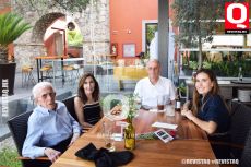 Luis Ibarrola, Martha Ibarrola, Horacio González y Sofi González