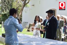 Con emotiva ceremonia civil, Ismael Padilla  y Susana Adriana Navarro unieron sus vidas