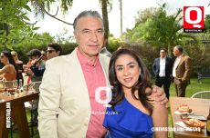 Julio Medina y Mariana Candelas