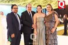 Christian Serna, Christian Serna, Begoña Serna y Dennise Serna.