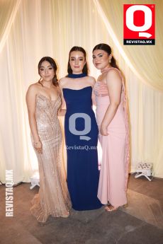 Frida Ramírez,  Ximena Montes de Oca y Michelle Narvaes