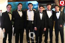 Sebastián Serrano, Luca Canales, Marcelo Padilla, Mariano González, Pedro Martínez y Héctor Cruz