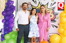Andre Morales, Marifer Morales y Silvia Ramírez