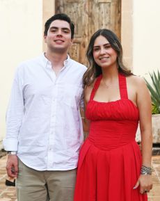 Germán Almaguer y Natalia Almaguer