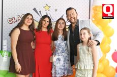 Issa Cisneros, Daniela García, María Paula Cisneros, Daniel Cisneros y Victoria Cisneros
