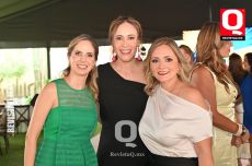 Verónica Chávez, Leslie Allen y Erika Cifuentes
