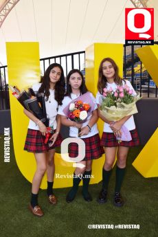 Victoria León,  Isabella Borja y Venessa del Pozzo