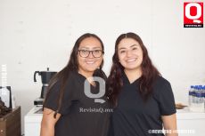 Cynthia Peréz y Julia Serrato