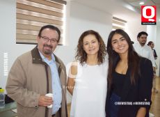Juan Carlos Hernández,  Marisol Carrillo y María Rico