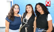 Natalia Ruiz, Zaira de Anda y Mia Quintana