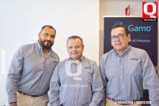 Victor Ramírez,  Carlos Sánchez y Rafael Hernández
